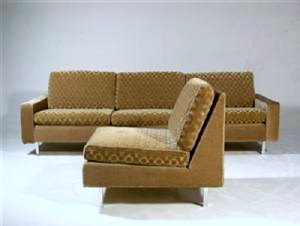 Canapé et fauteuil J.L. Moller Edition COR Design 60 70