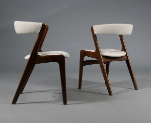 chaises Kai Kristiansen design scandinave vintage 50 -60-70