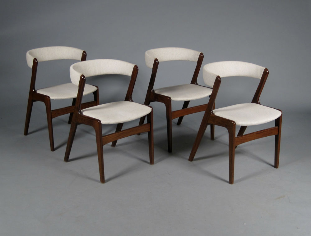 chaises kai kristiansen design scandinave vintage 50-60-70