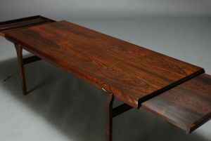 Table basse Johannes Andersen Design scandinave vintage 50-60-70
