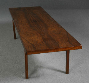 Table basse Olle Wansher design scandinave vintage 50-60-70
